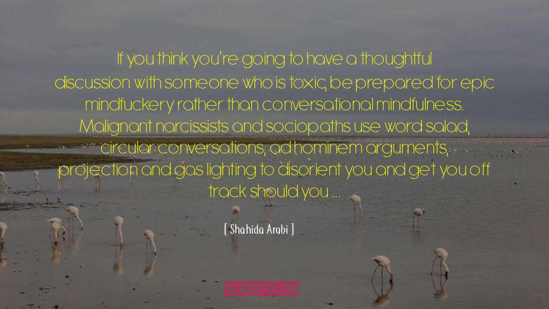 Projection quotes by Shahida Arabi