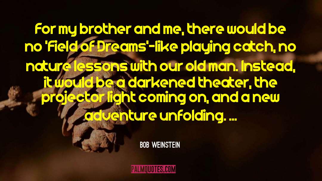 Projector quotes by Bob Weinstein