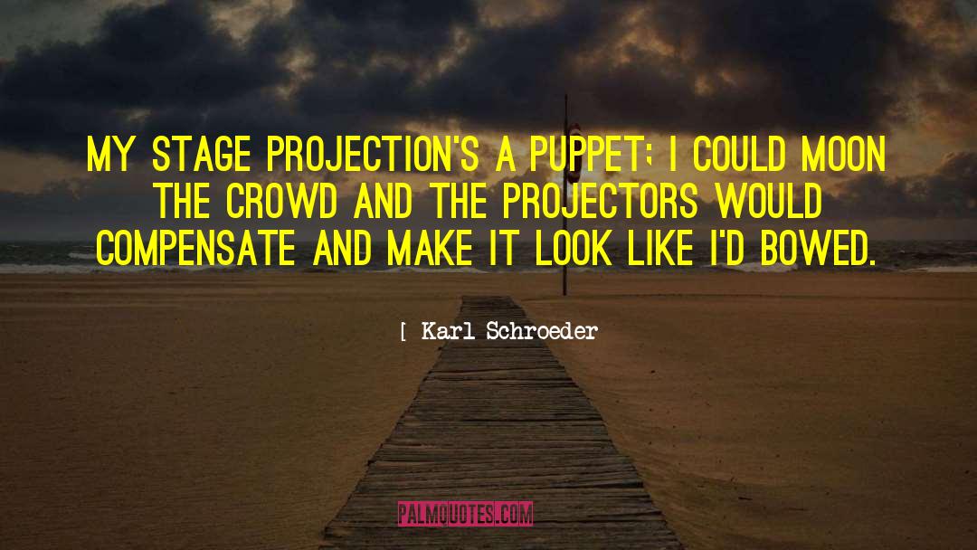 Projectors quotes by Karl Schroeder