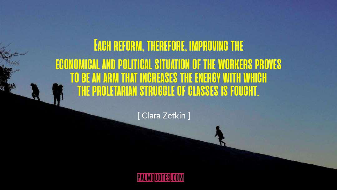 Proletarian quotes by Clara Zetkin