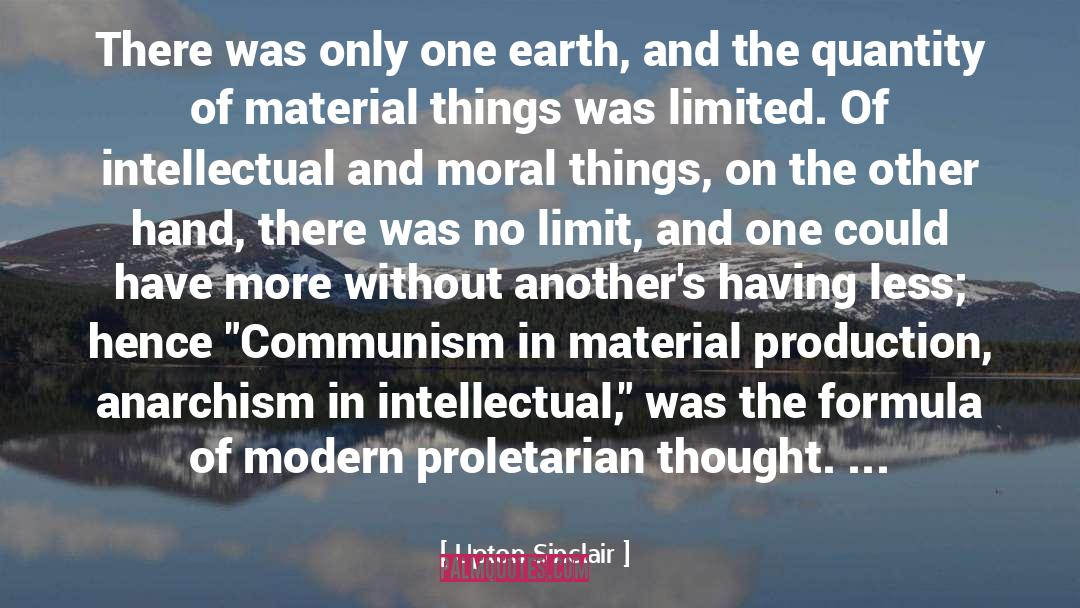 Proletarian quotes by Upton Sinclair