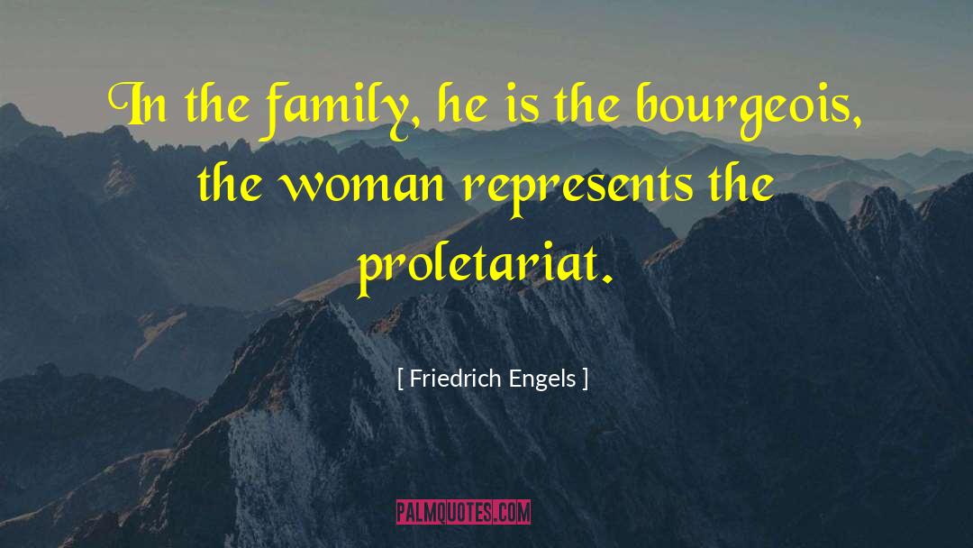 Proletariat quotes by Friedrich Engels