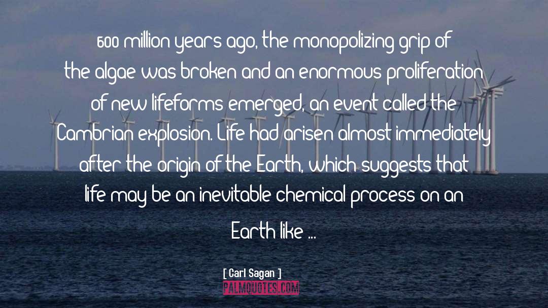 Proliferation quotes by Carl Sagan