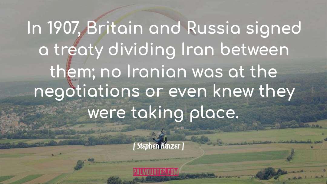 Proliferation Treaty quotes by Stephen Kinzer