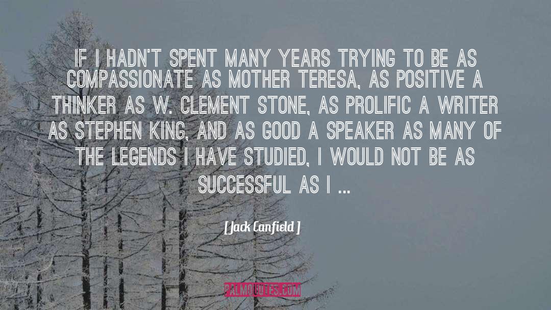 Prolific quotes by Jack Canfield