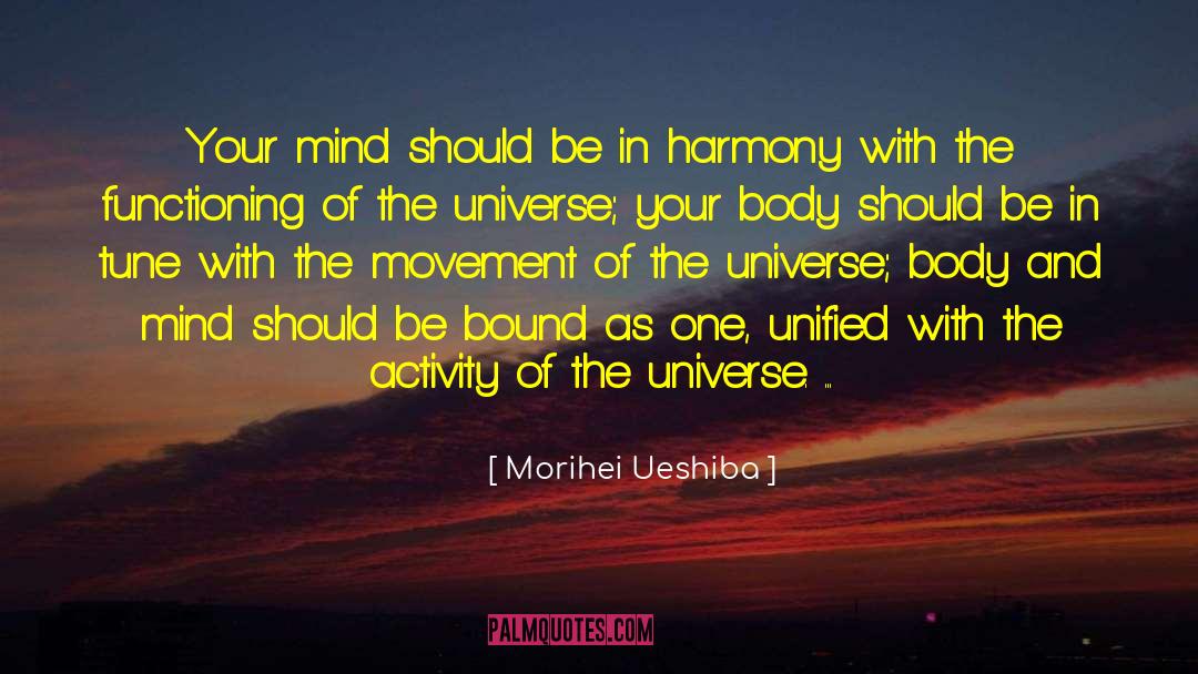 Prometheus Bound quotes by Morihei Ueshiba