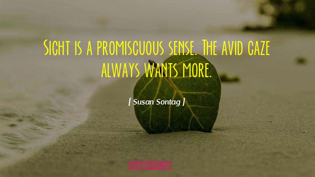 Promiscuous quotes by Susan Sontag