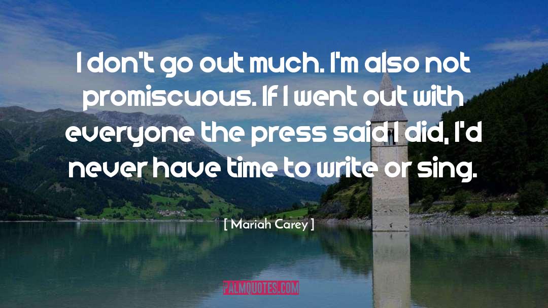 Promiscuous quotes by Mariah Carey
