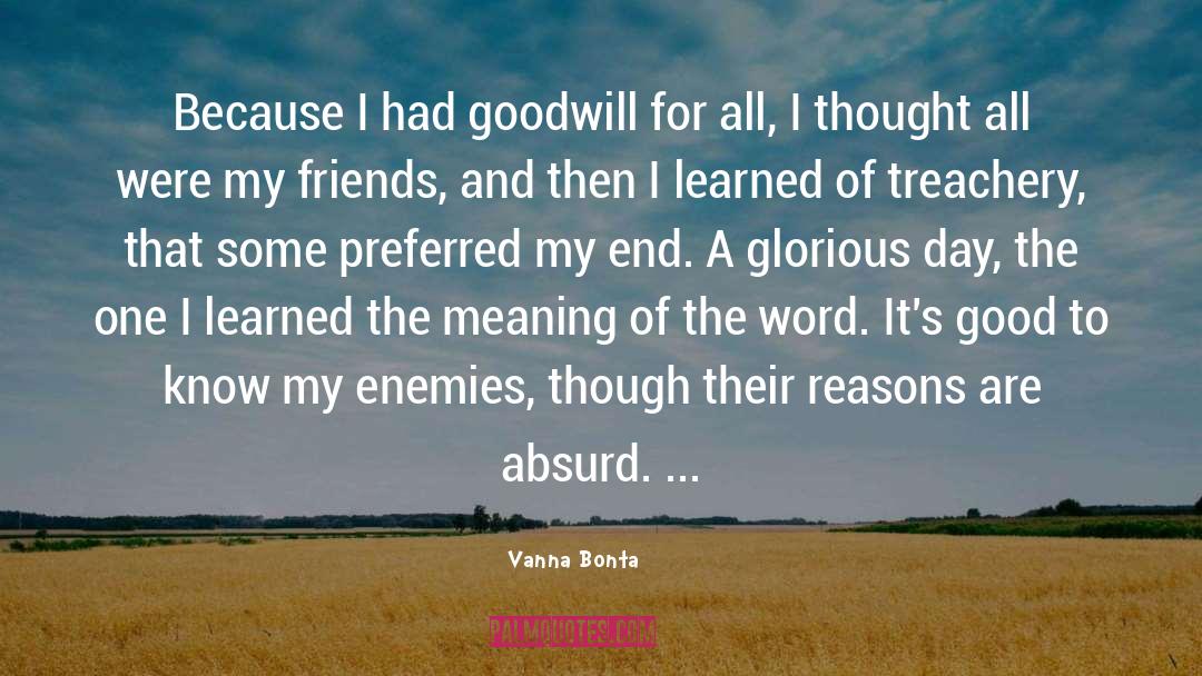 Promise Day For Friends quotes by Vanna Bonta