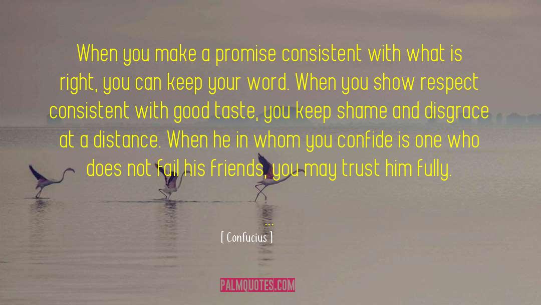 Promise Land quotes by Confucius