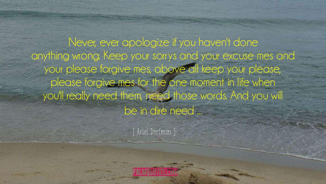 Promise Youll Never Leave Me quotes by Ariel Dorfman