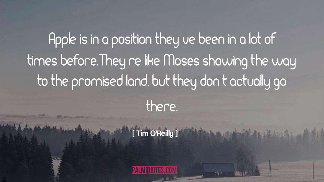 Promised Land quotes by Tim O'Reilly