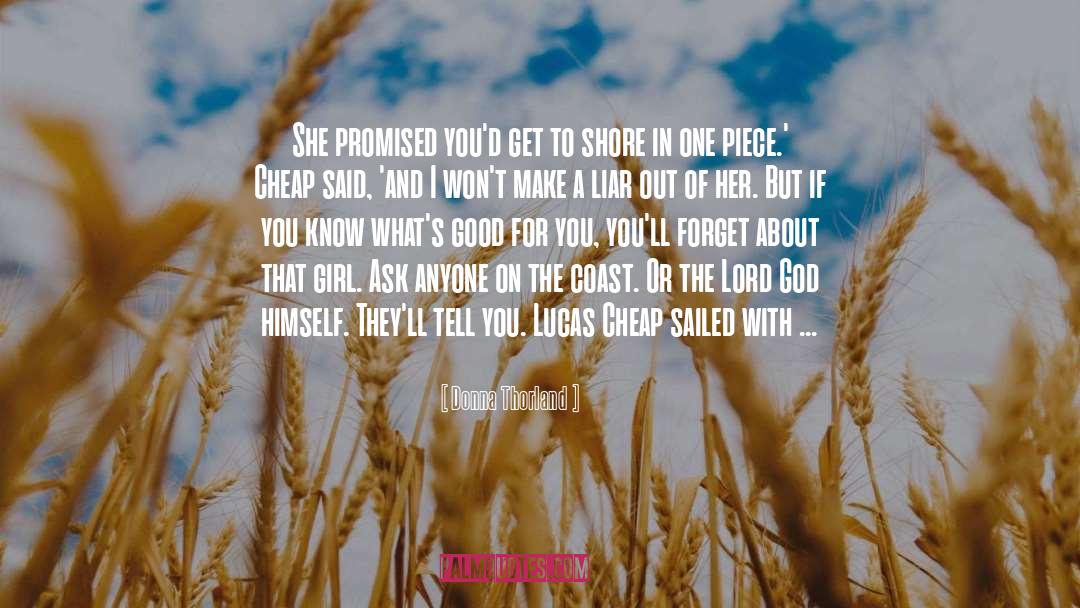 Promised quotes by Donna Thorland