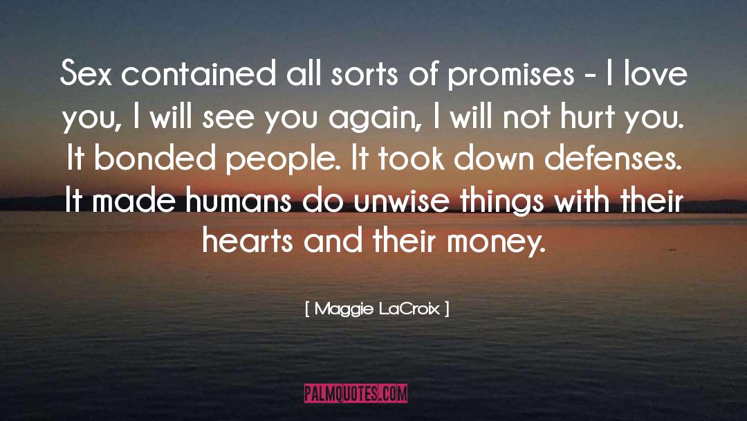 Promises quotes by Maggie LaCroix