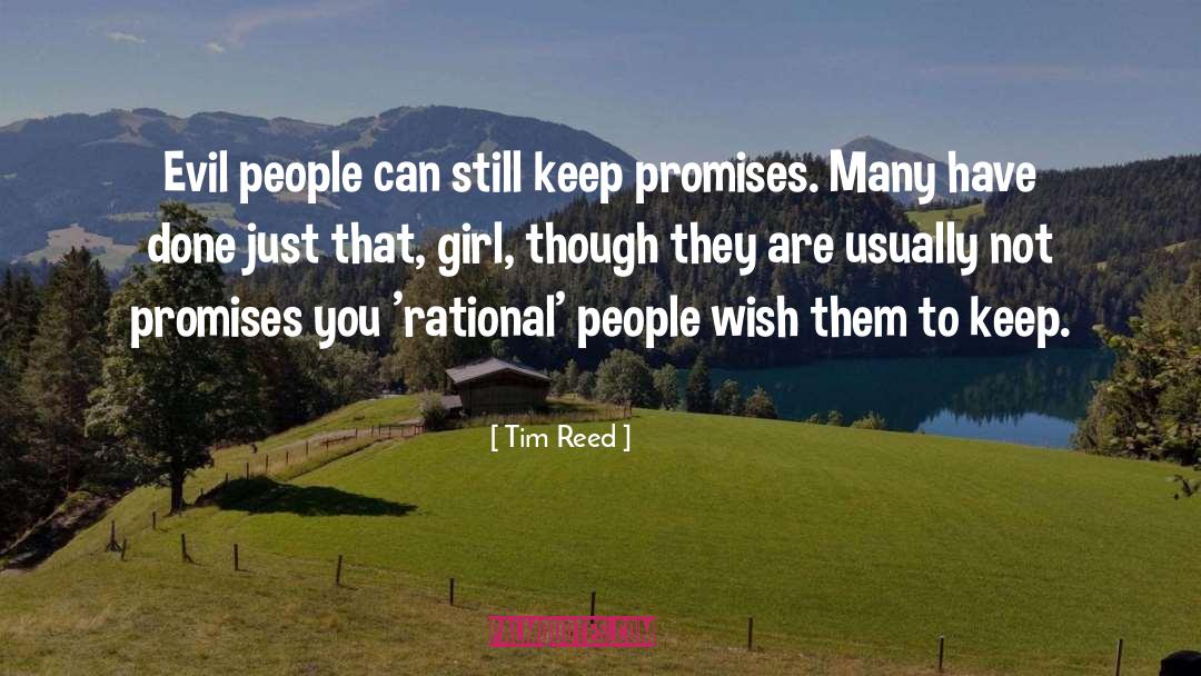 Promises To Yourself quotes by Tim Reed