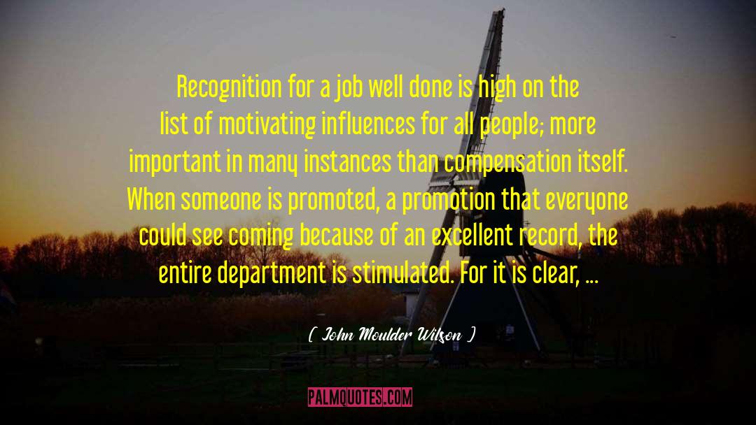 Promotions quotes by John Moulder Wilson