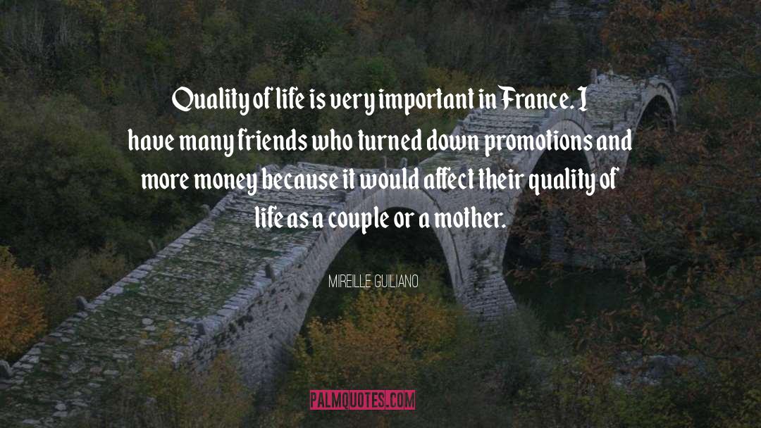 Promotions quotes by Mireille Guiliano