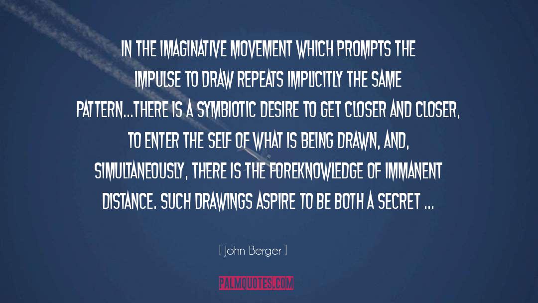 Prompts quotes by John Berger