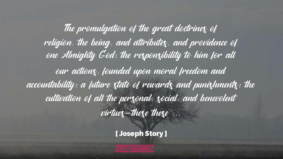 Promulgation quotes by Joseph Story