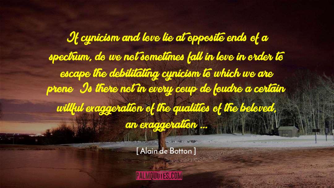 Prone Vs Supine quotes by Alain De Botton