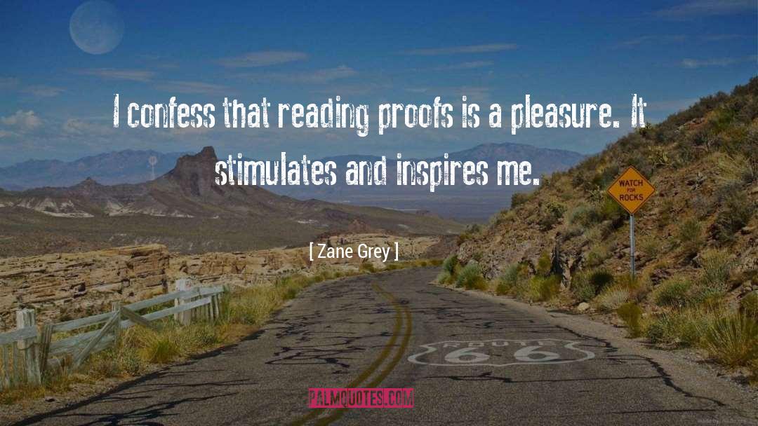Proofs quotes by Zane Grey