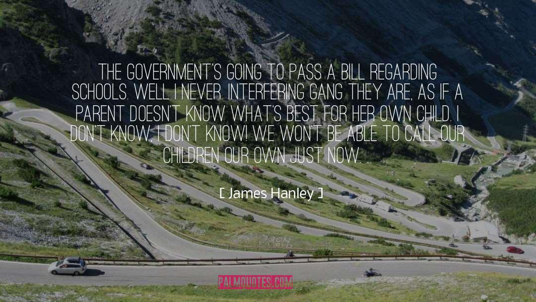 Propaganda Government quotes by James Hanley