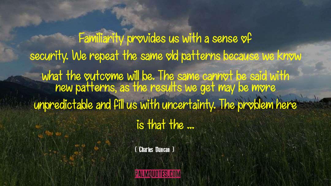 Propagated Uncertainty quotes by Charles Duncan