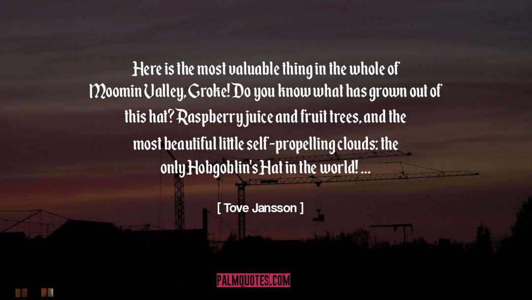 Propelling quotes by Tove Jansson