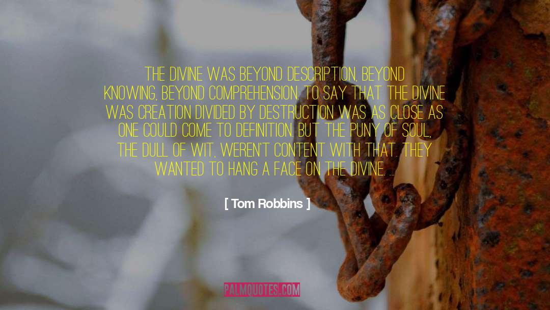 Property Destruction quotes by Tom Robbins
