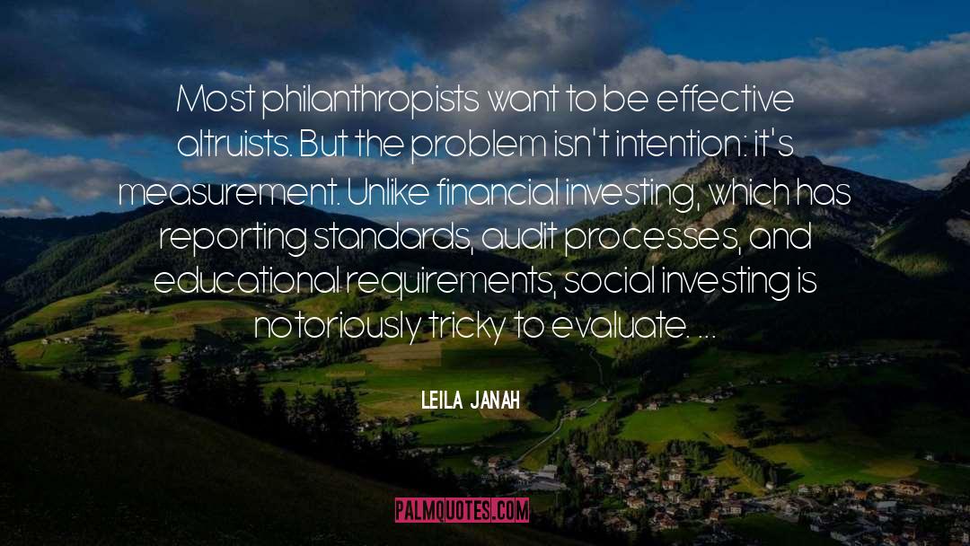 Property Investing quotes by Leila Janah