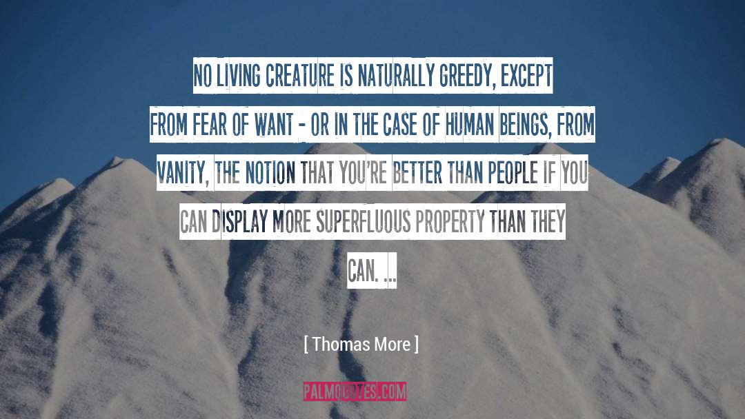 Property Investing quotes by Thomas More