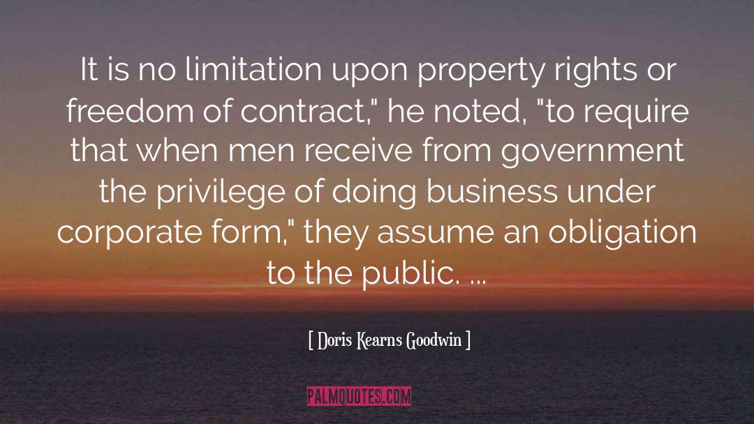 Property Rights quotes by Doris Kearns Goodwin