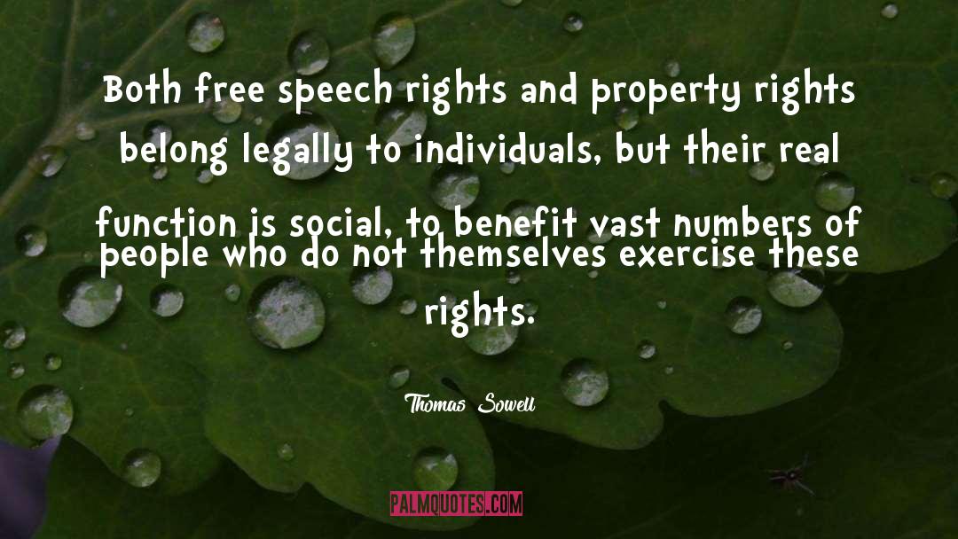 Property Rights quotes by Thomas Sowell