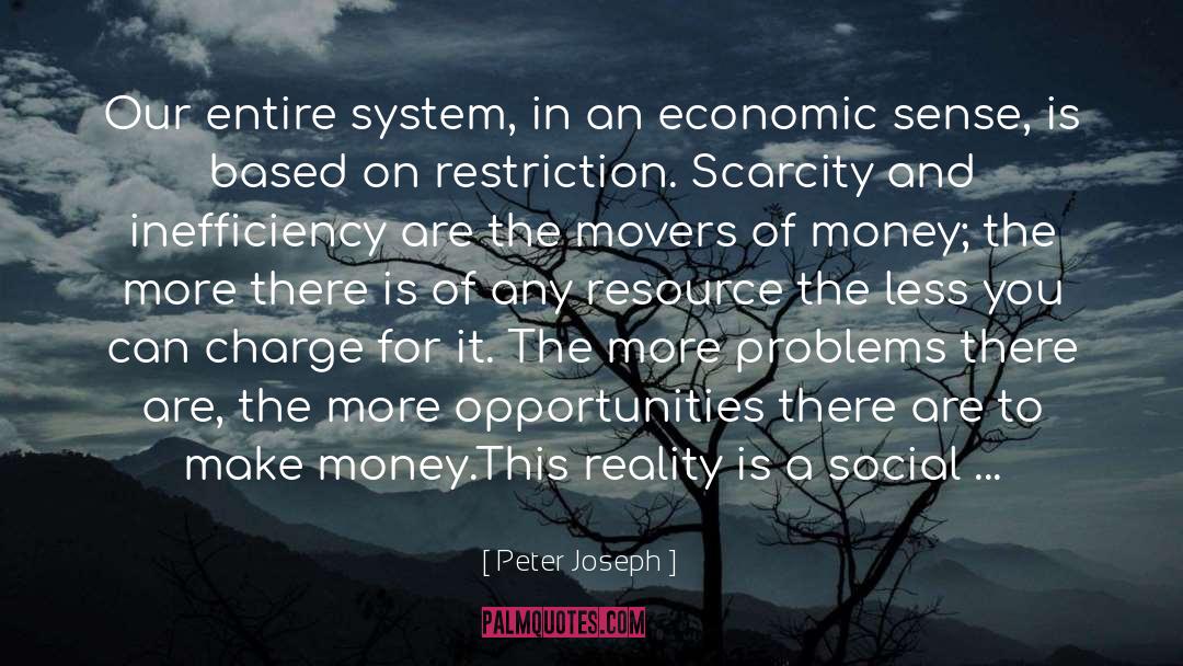 Property System quotes by Peter Joseph