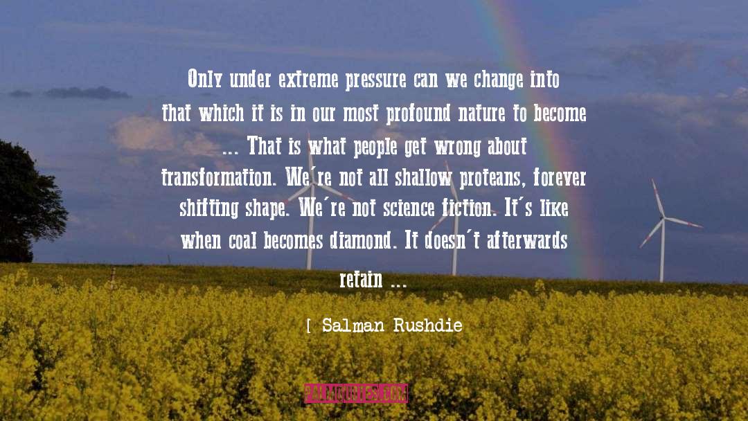 Prophecy In Fiction quotes by Salman Rushdie