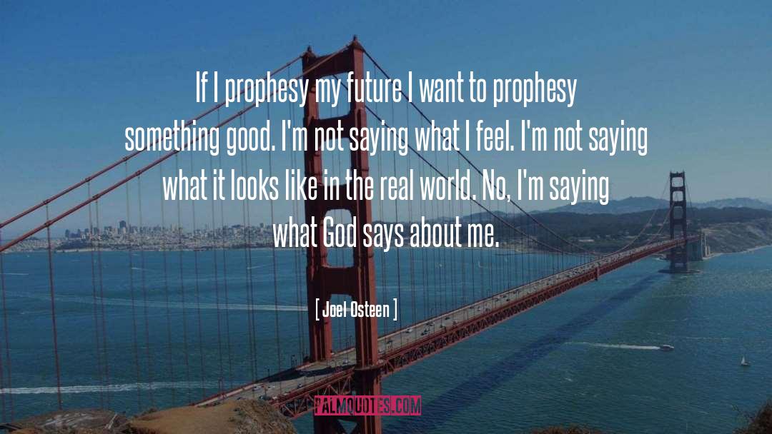 Prophesy quotes by Joel Osteen