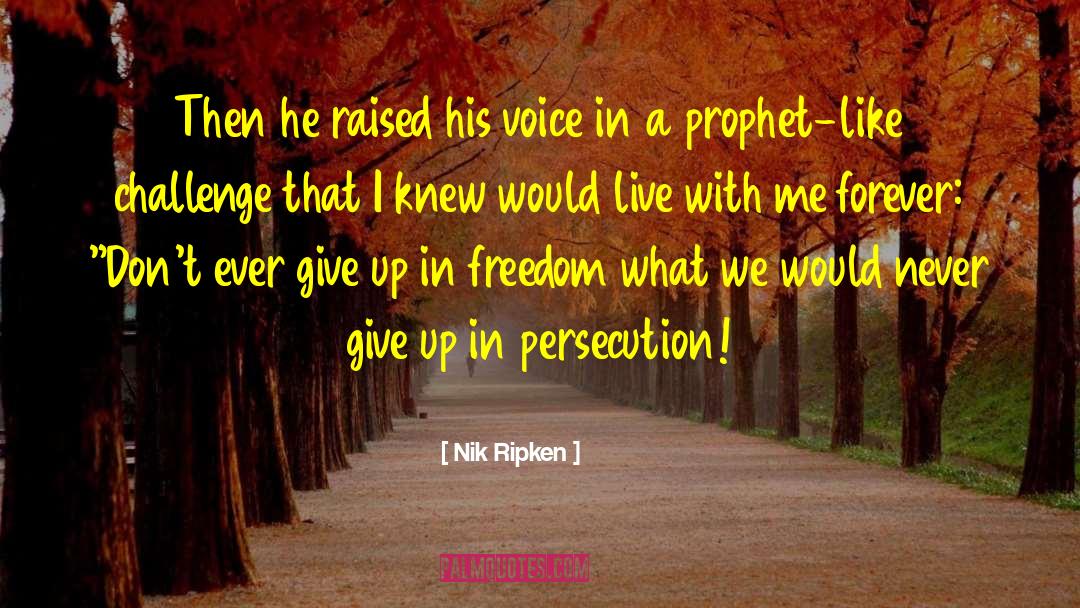 Prophet Mohammed quotes by Nik Ripken