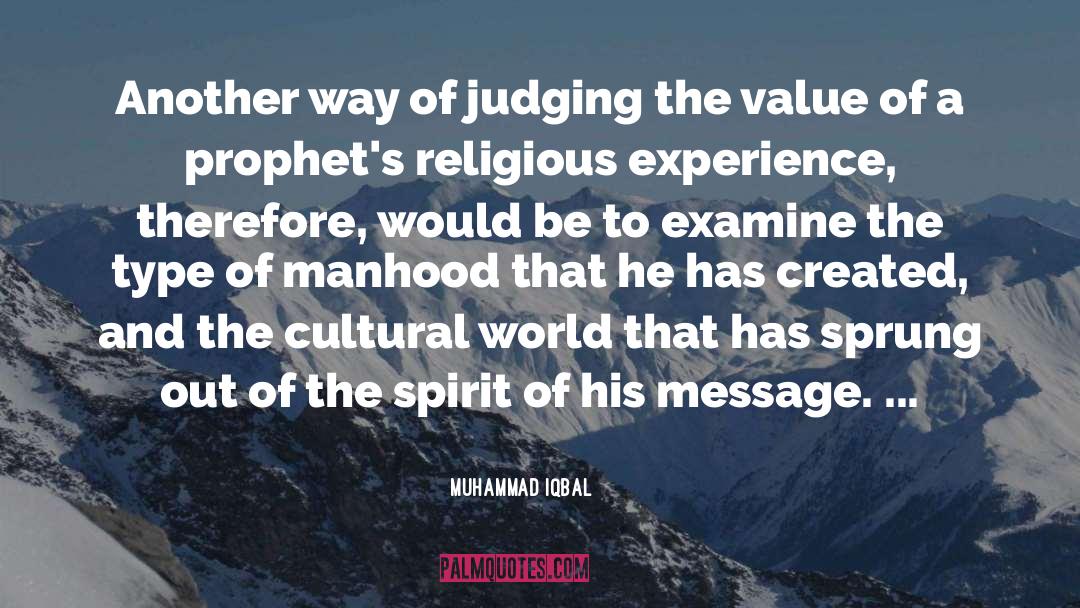 Prophet Muhammad Authentic quotes by Muhammad Iqbal