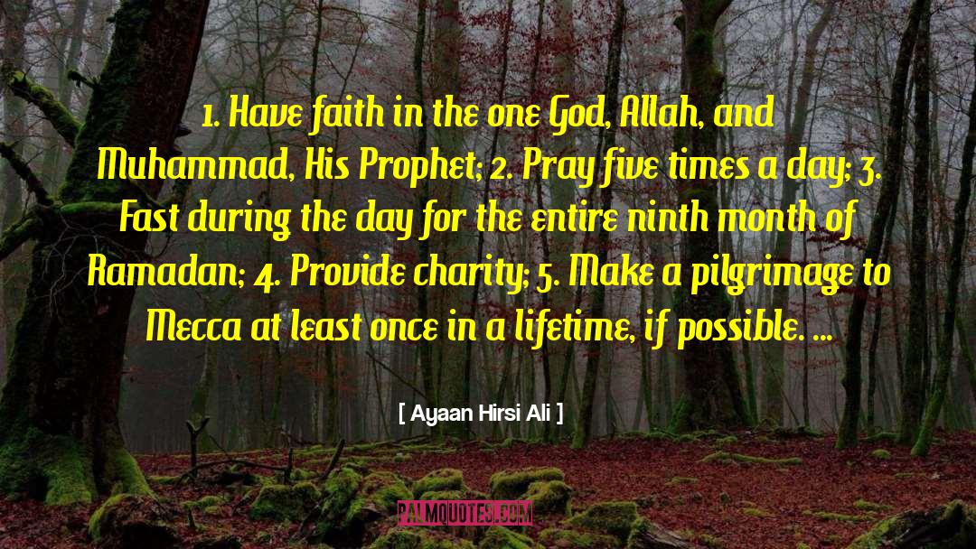 Prophet Muhammad In Urdu quotes by Ayaan Hirsi Ali