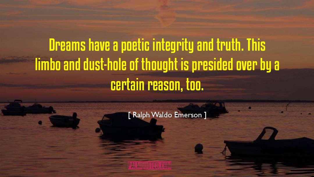 Prophetic Dreams quotes by Ralph Waldo Emerson