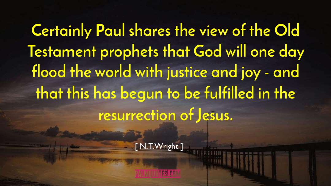 Prophets quotes by N. T. Wright