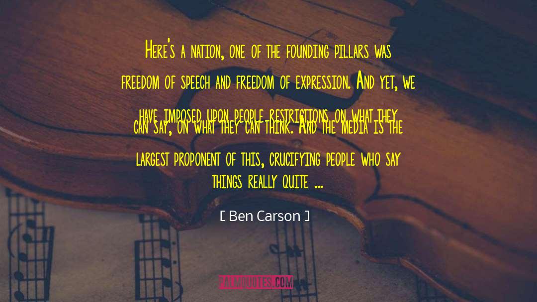 Proponent quotes by Ben Carson