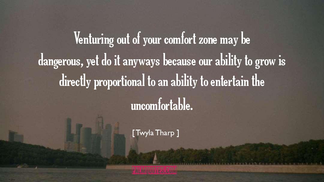 Proportional quotes by Twyla Tharp