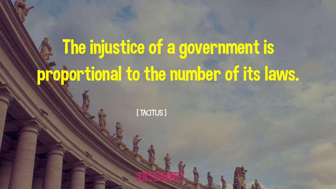 Proportional quotes by Tacitus
