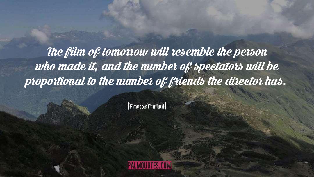 Proportional quotes by Francois Truffaut