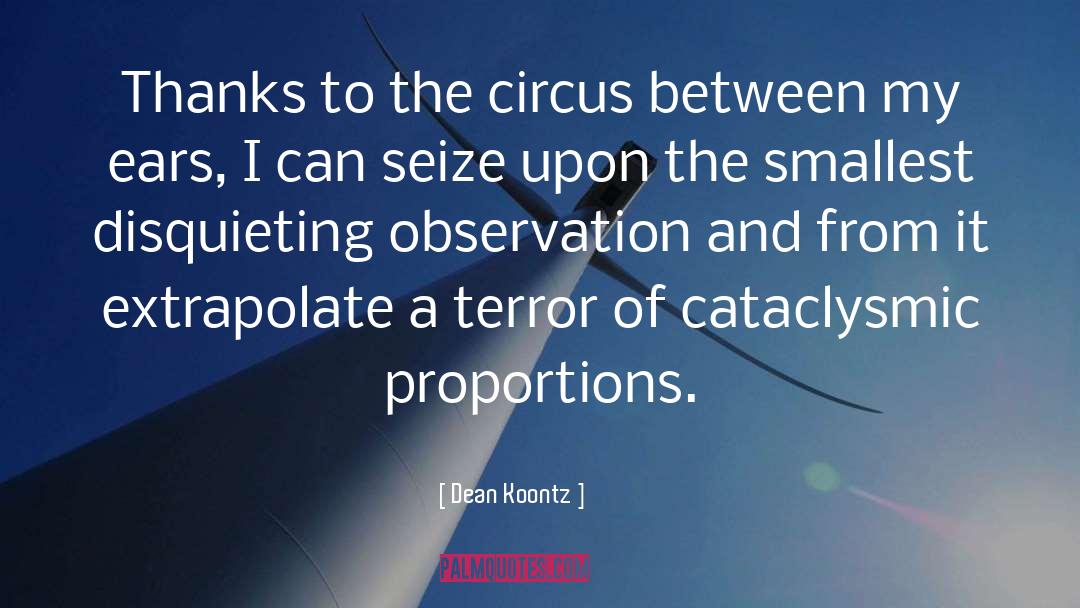 Proportions quotes by Dean Koontz
