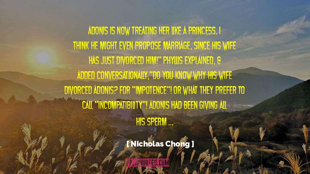 Propose Marriage quotes by Nicholas Chong