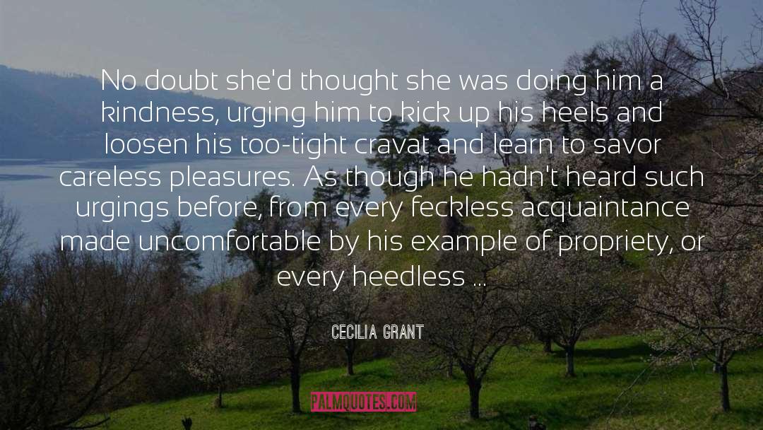 Propriety quotes by Cecilia Grant