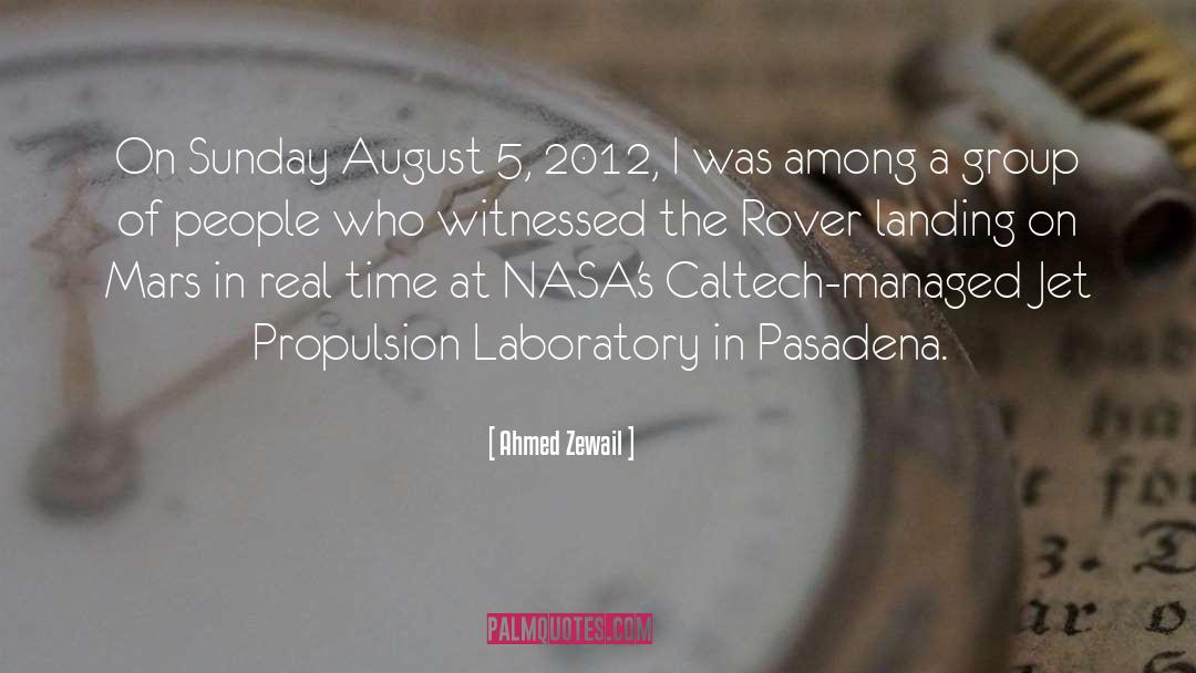 Propulsion quotes by Ahmed Zewail