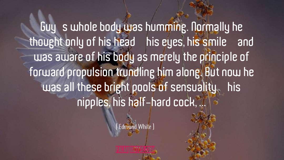 Propulsion quotes by Edmund White